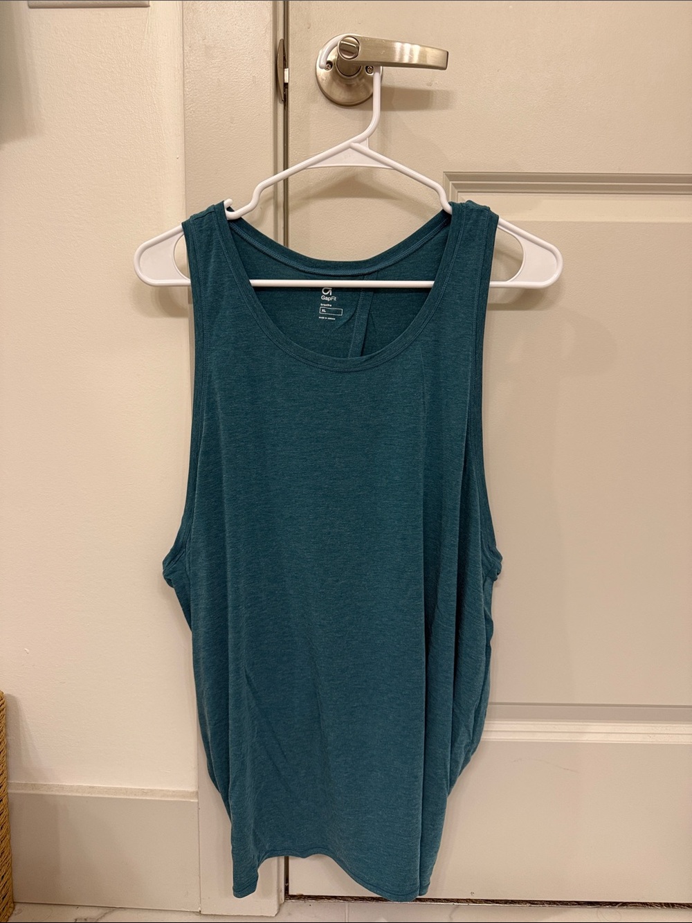 GAP Teal Sleeveless Tank Top
